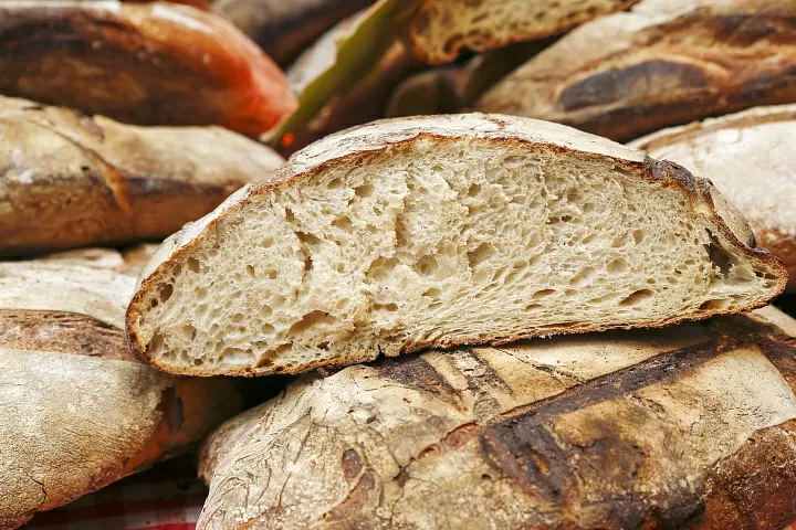 Домашний хлеб из белой муки фото