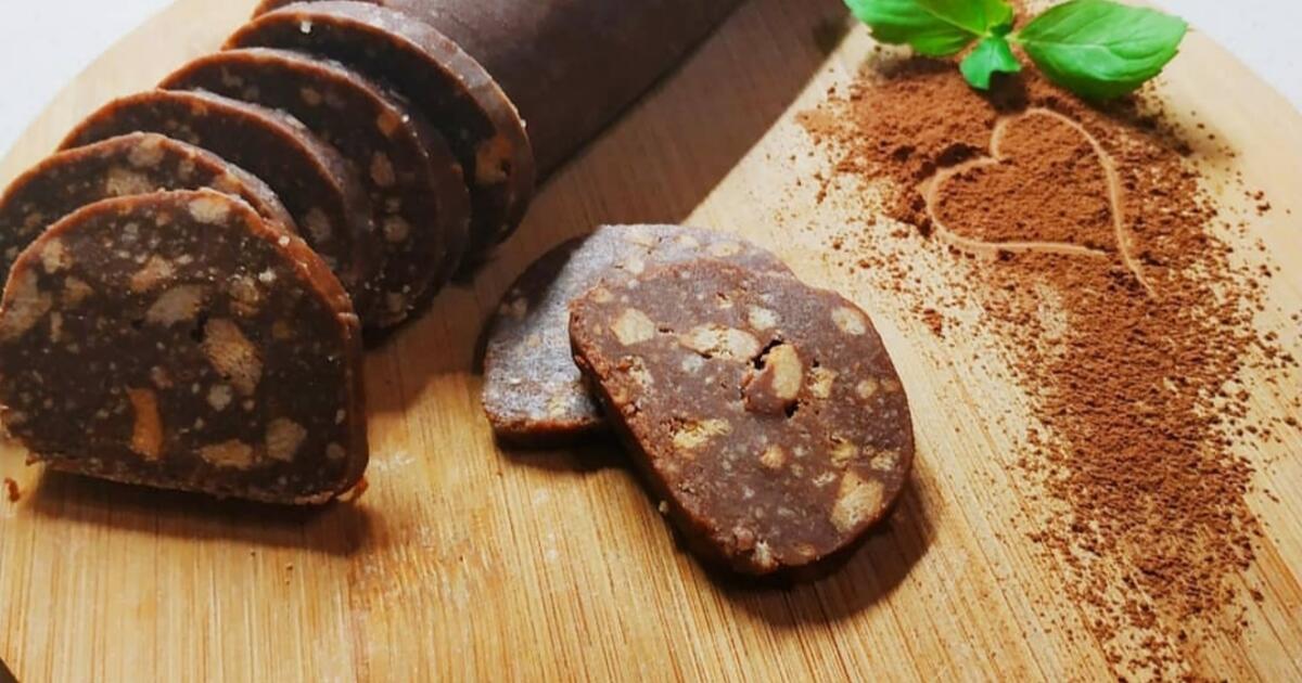 Salame di cioccolato, la ricetta della nonna facile Buttalapasta Recipe Rich tea