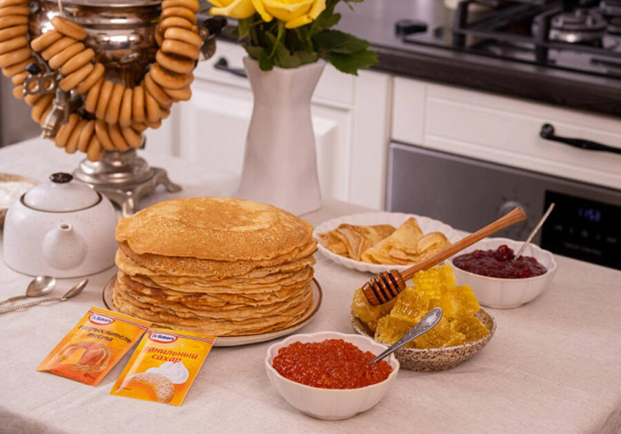 Классические блины на молоке