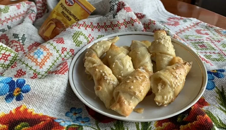 Рогалики с сыром