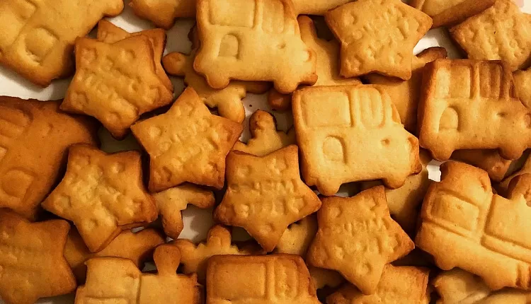 Пасхальное песочное печенье
