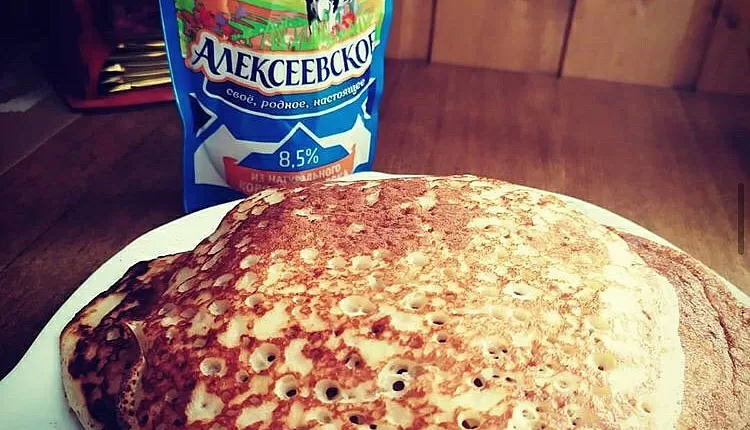Оладьи дрожжевые