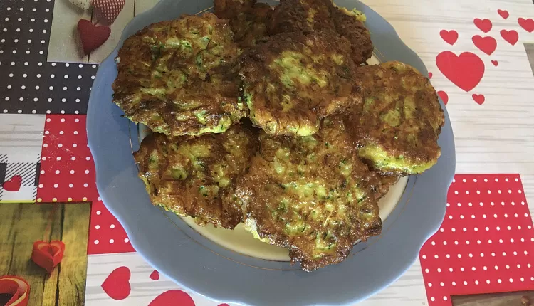 Оладушки летние из кабачков 