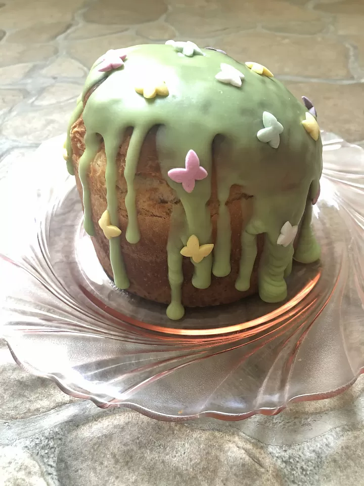 Кулич творожный на дрожжах фото