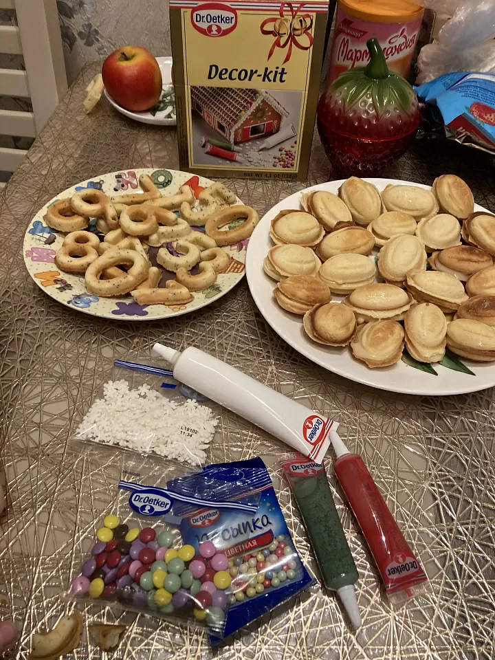 Орешки со сгущенкой, из детства фото