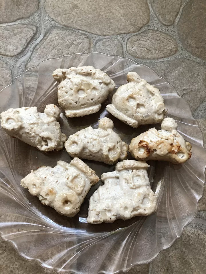 Мясные кексы с овсянкой фото