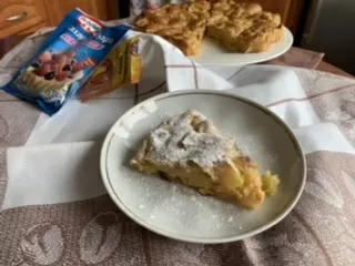 Шарлотка постная фото