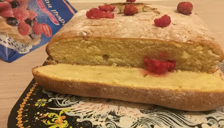 Лимонный кекс