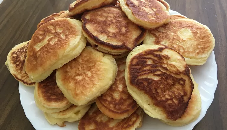 Оладьи на кефире