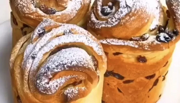 Творожный пасхальный кулич