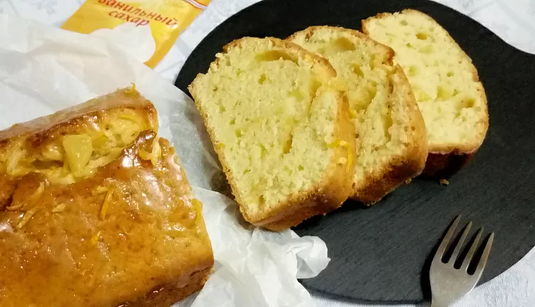 Лимонный кекс