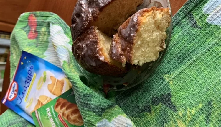 Творожный кулич
