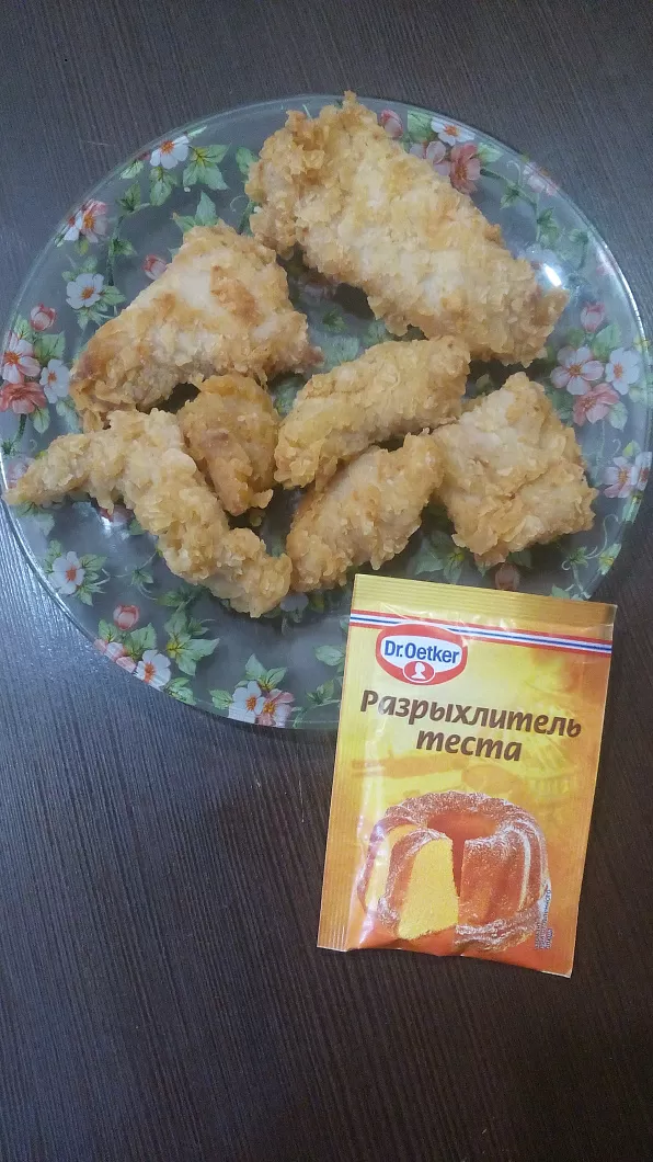 Куриные стрипсы. фото рецепта