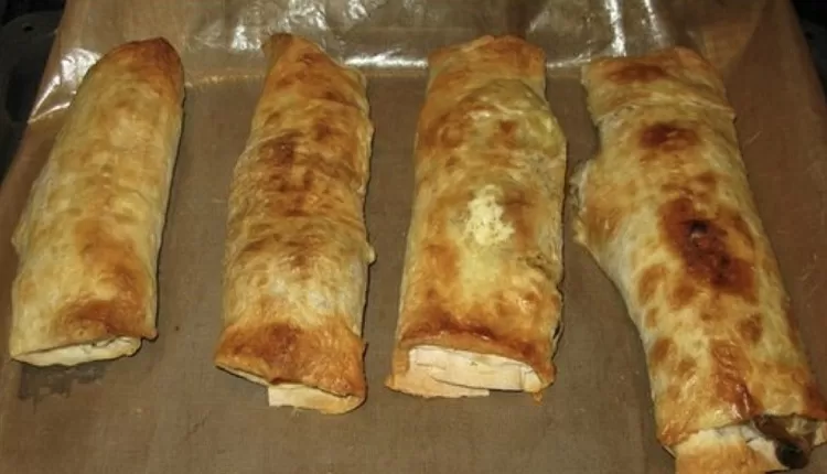 Рулеты из лаваша