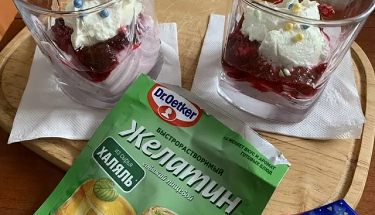 Творожный десерт