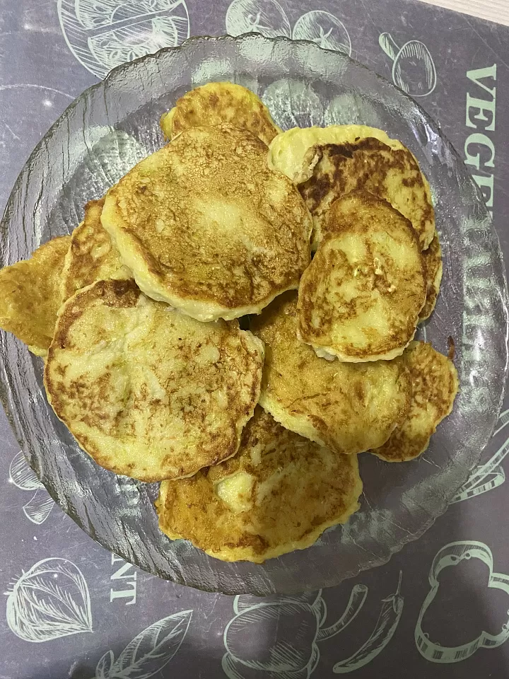 Кабачковые оладьи фото рецепта