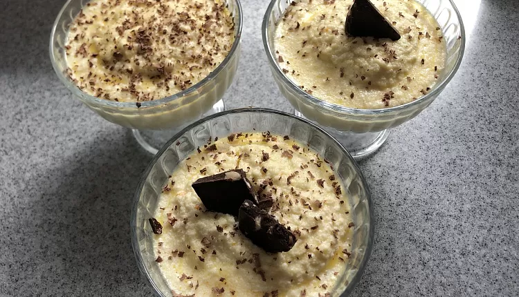 Творожный Мусс с Изюмом 