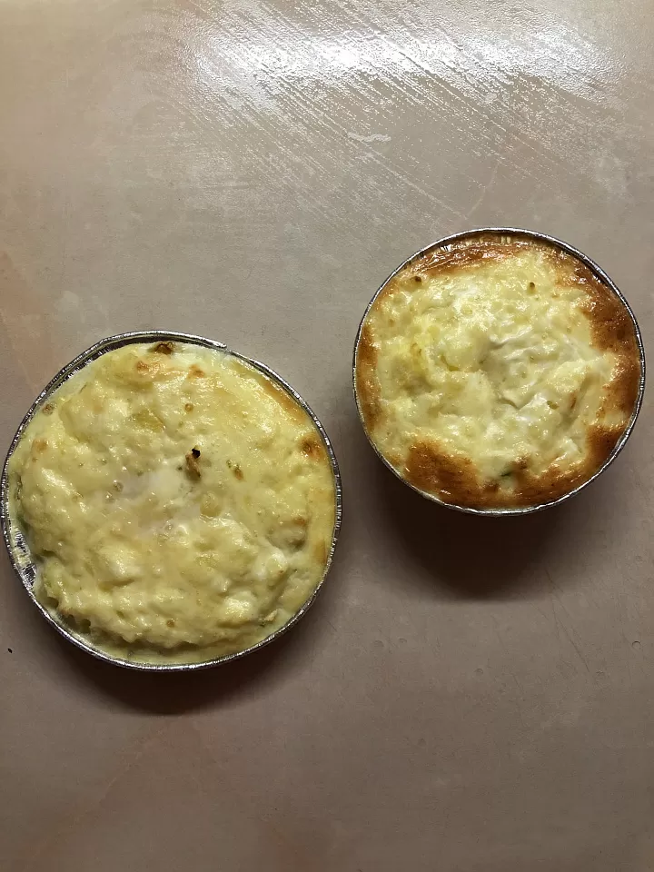 Запеканка с курицей, кабачками и яблоками фото