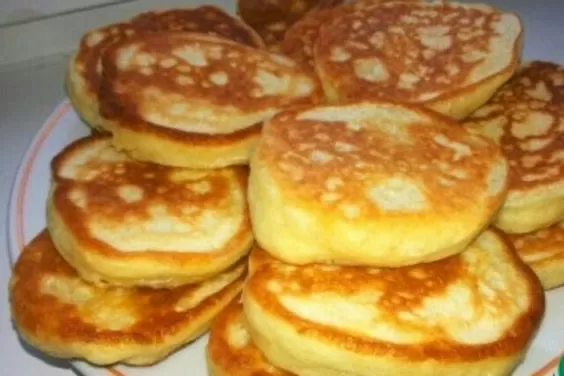 Пышные оладьи