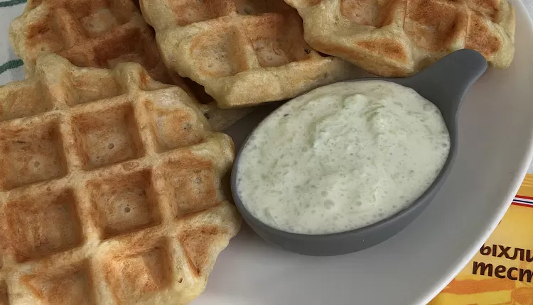 Овощные вафли