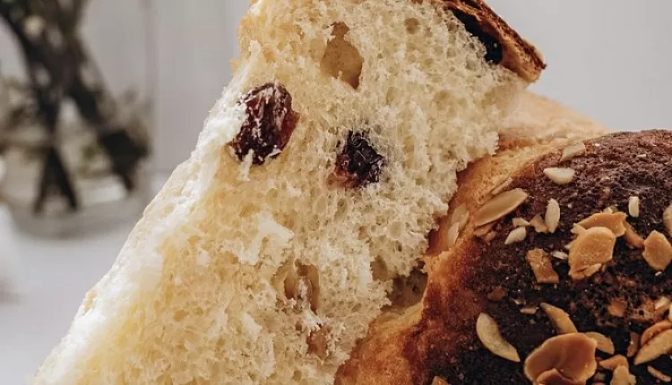 Творожный пасхальный кулич