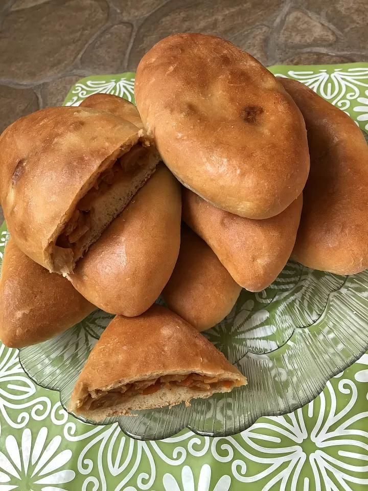 Пирожки с капустой  фото рецепта