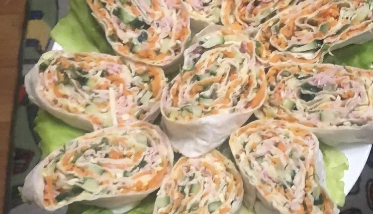 Рулет из лаваша