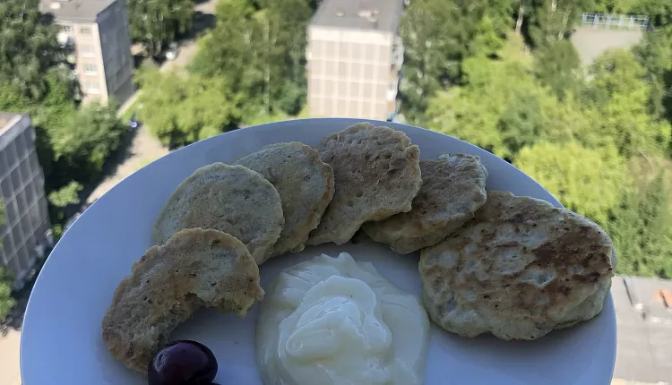 Овсяные оладушки