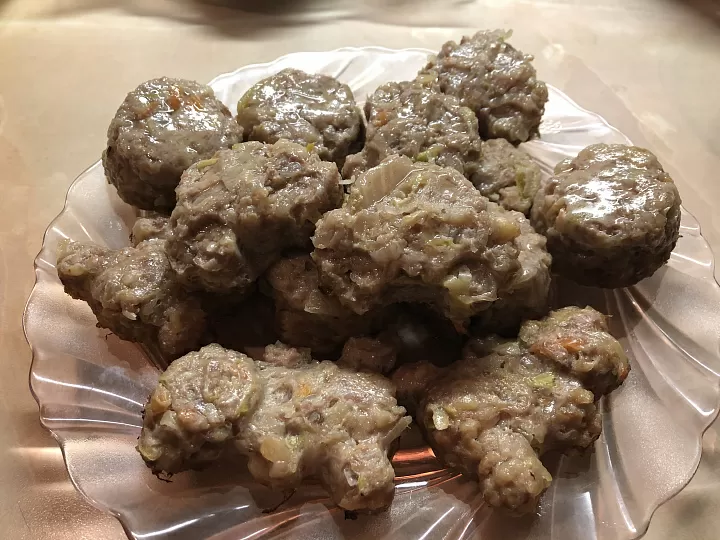 Мясные кексы фото