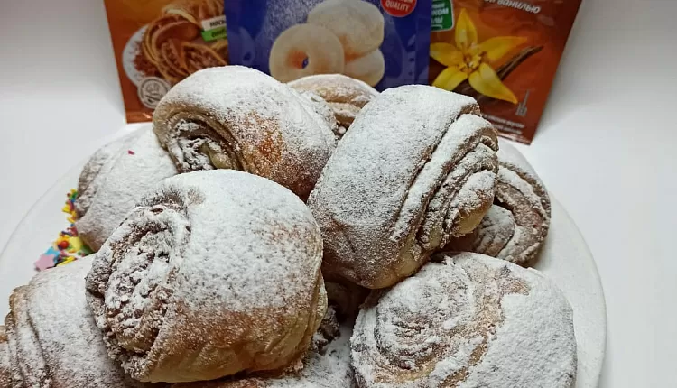 Булочки с корицей