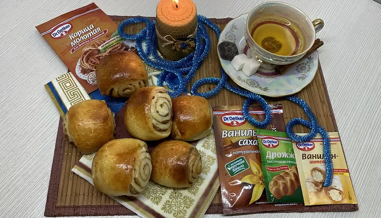 Булочки с корицей