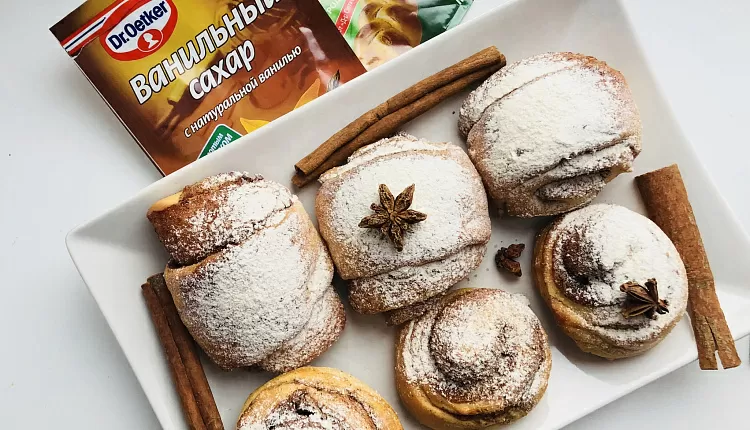 Булочки с корицей