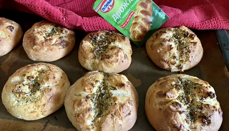 Чесночные булочки 
