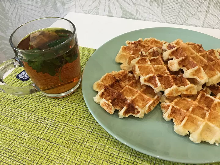 Венские творожные вафли фото рецепта