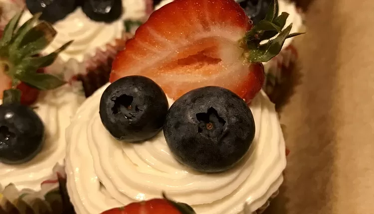Шоколадные капкейки