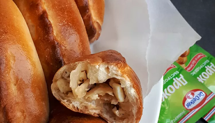 Пирожки с капустой