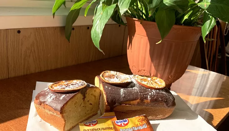 Лимонный кекс