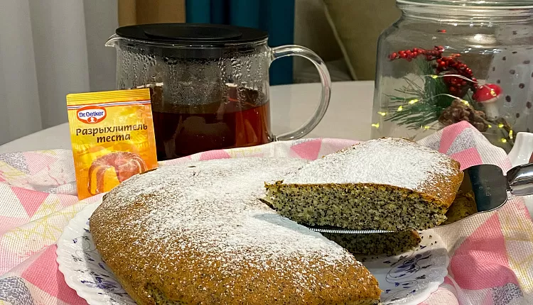 Маковый пирог