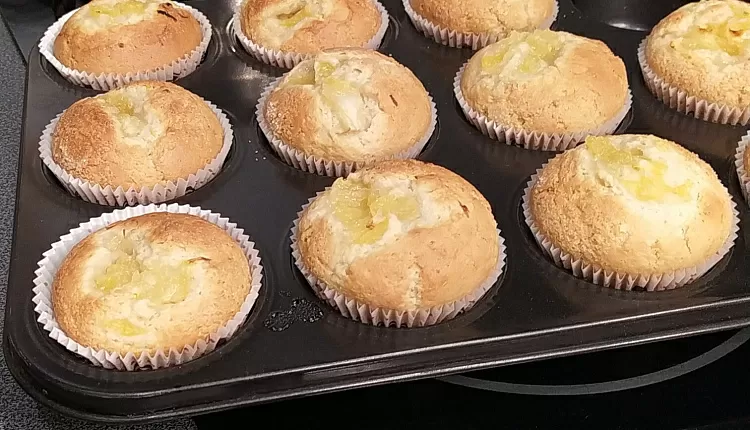 Лимонные капкейки