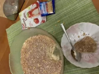 Десерт из песочного печенья на новый лад фото