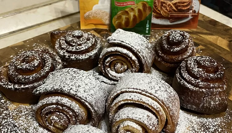 Булочки с корицей