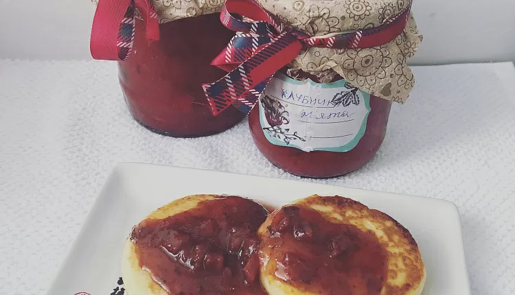 Клубничный конфитюр с мятой