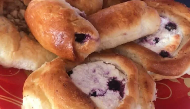 Булочки с творогом 