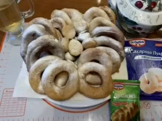 Пончики с глазурью