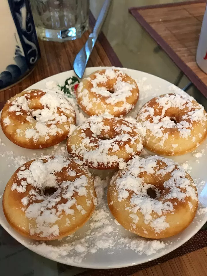 Ванильные пончики фото рецепта