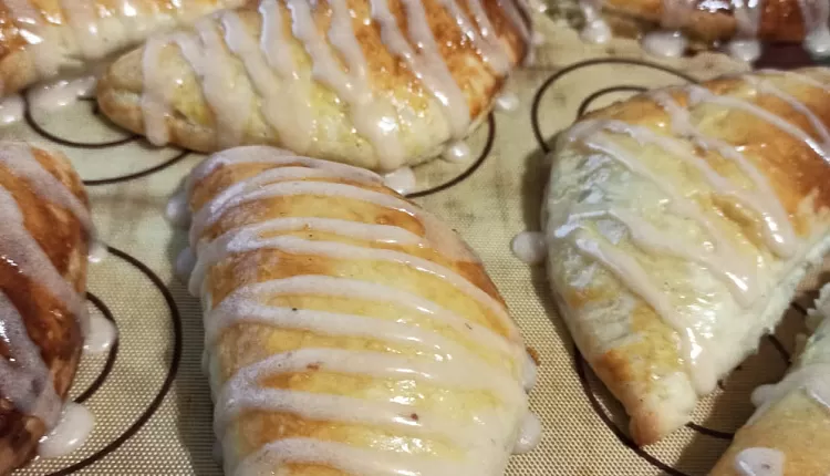 Конвертики с яблоками
