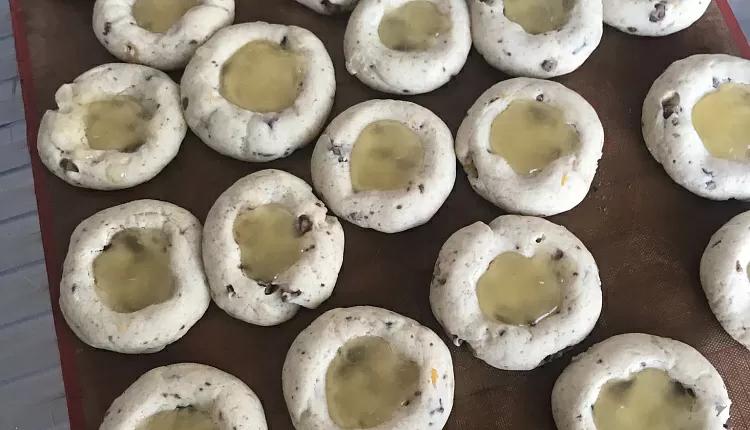 Апельсиновое печенье