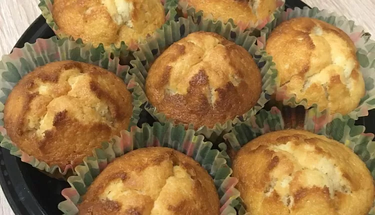 Кексики (мини шарлотка)