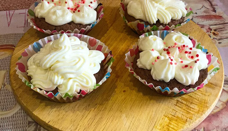 Шоколадные капкейки
