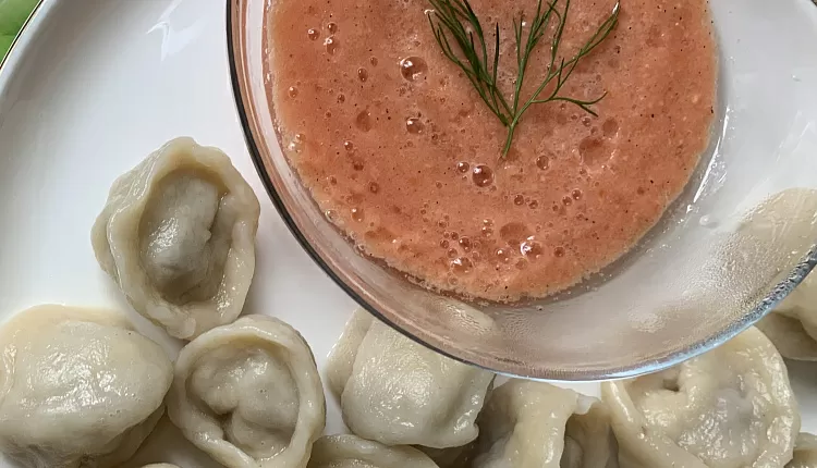 Пельмени в пароварке с рубленным мясом